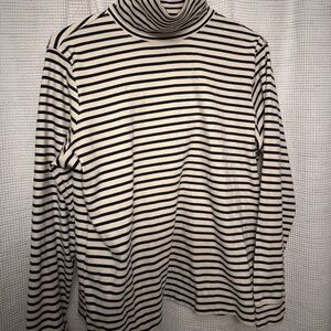 Super cute LL Bean striped turtleneck from this year